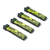 BetaFPV Lava II 580mah 1s Batteries (4-Pack)