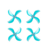 NewBeeDrone Azi (Quad Blade) Micro Propellers 31mm 1.0mm Shaft