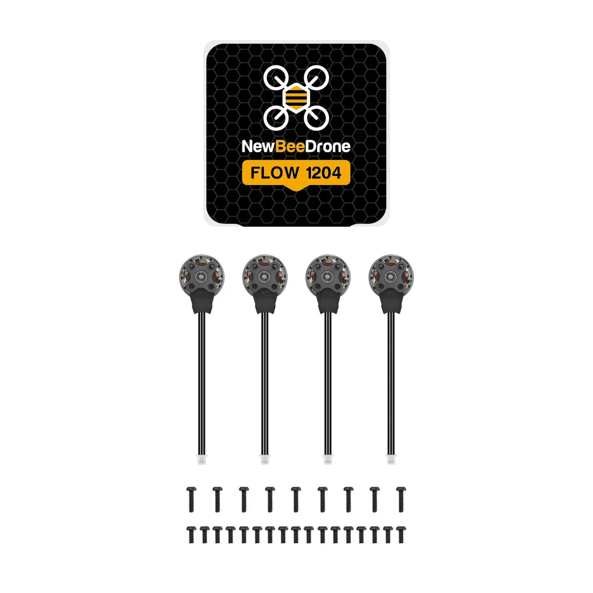 NewBeeDrone FLOW 1204 Racing and Freestyle FPV Micro Motor (Set of 4) 15000KV