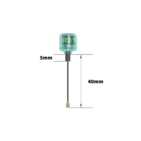 Osprey 5.8Ghz 40mm Ipex/UFL LHCP Stubby Antenna - DroneDynamics.ca