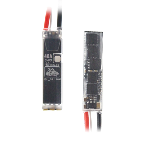 Talon 40A Slim ESC Blheli_32 F3 MCU - DroneDynamics.ca