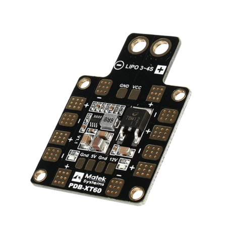 Matek PDB-X60 Power Distribution Board - DroneDynamics.ca