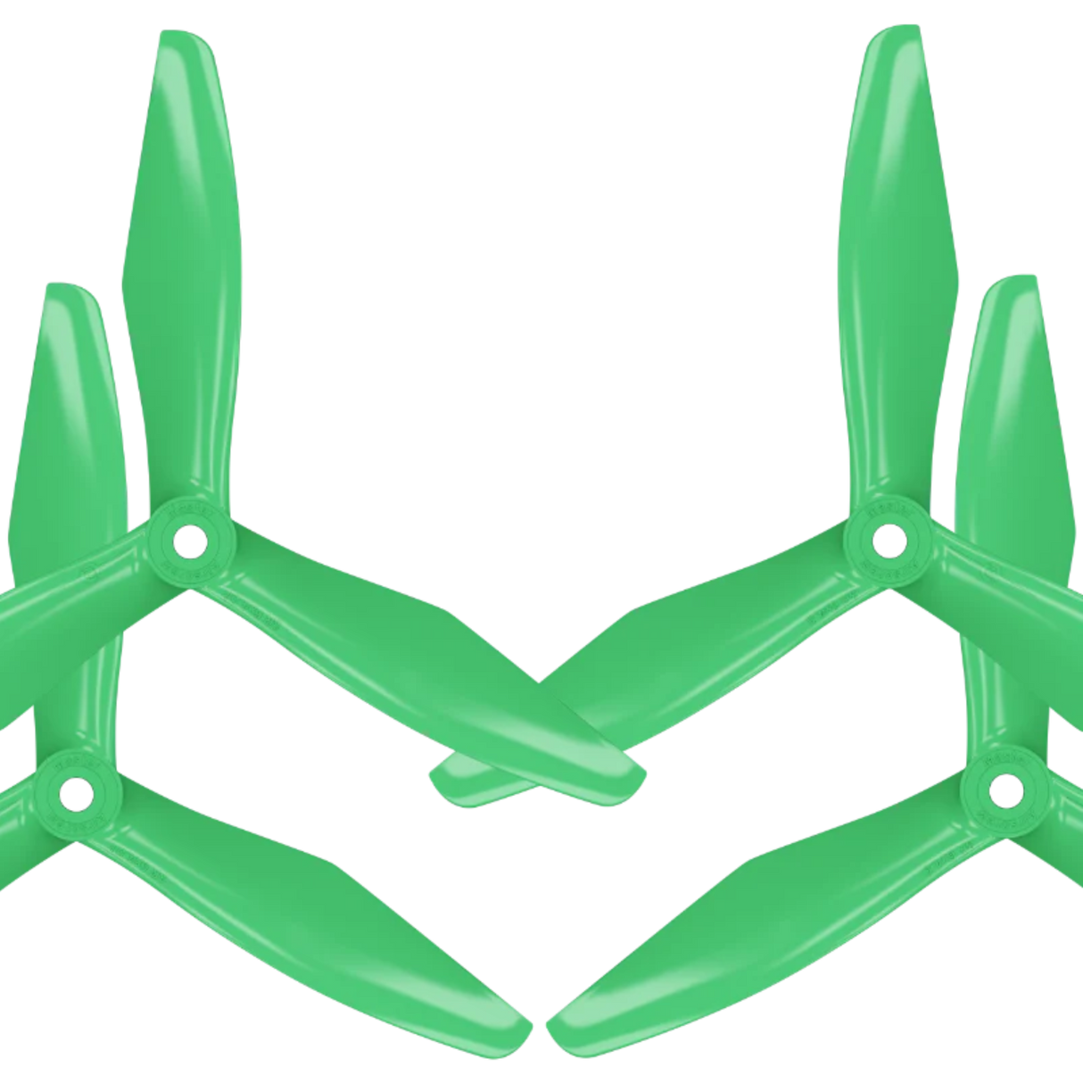 Master Aircrews  5x4.5-3 Prop Set (Green) - DroneDynamics.ca