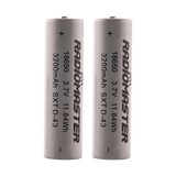 Lot de 2 piles 18650 3200 mAh de RadioMaster