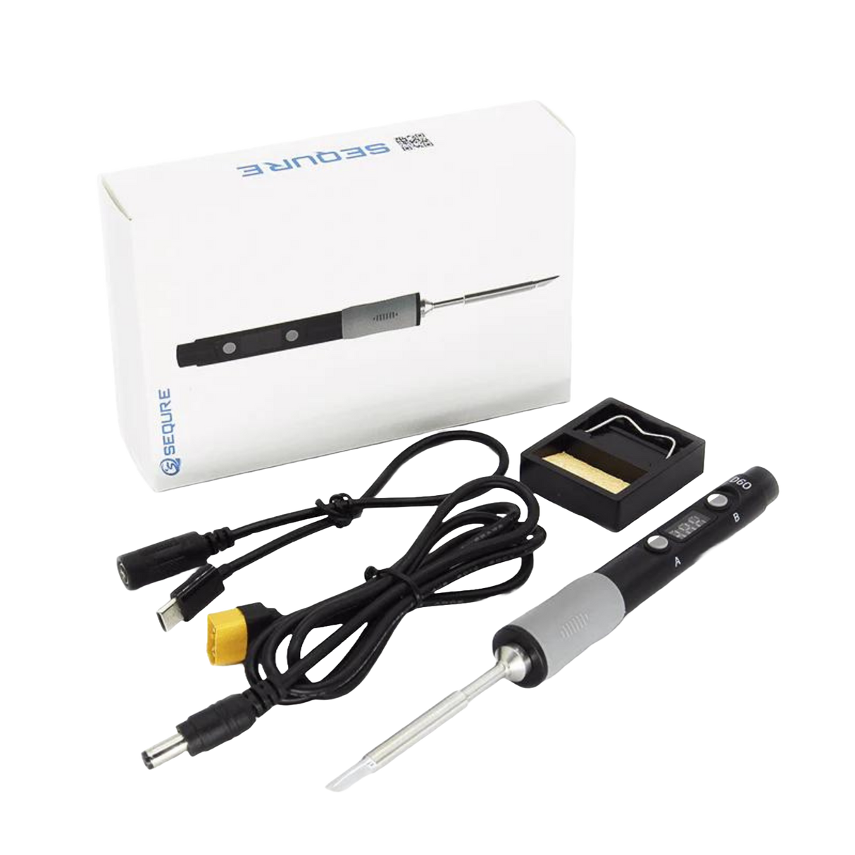 Sequre SQ-D60B Stained Glass Soldering Iron W/T2-B2