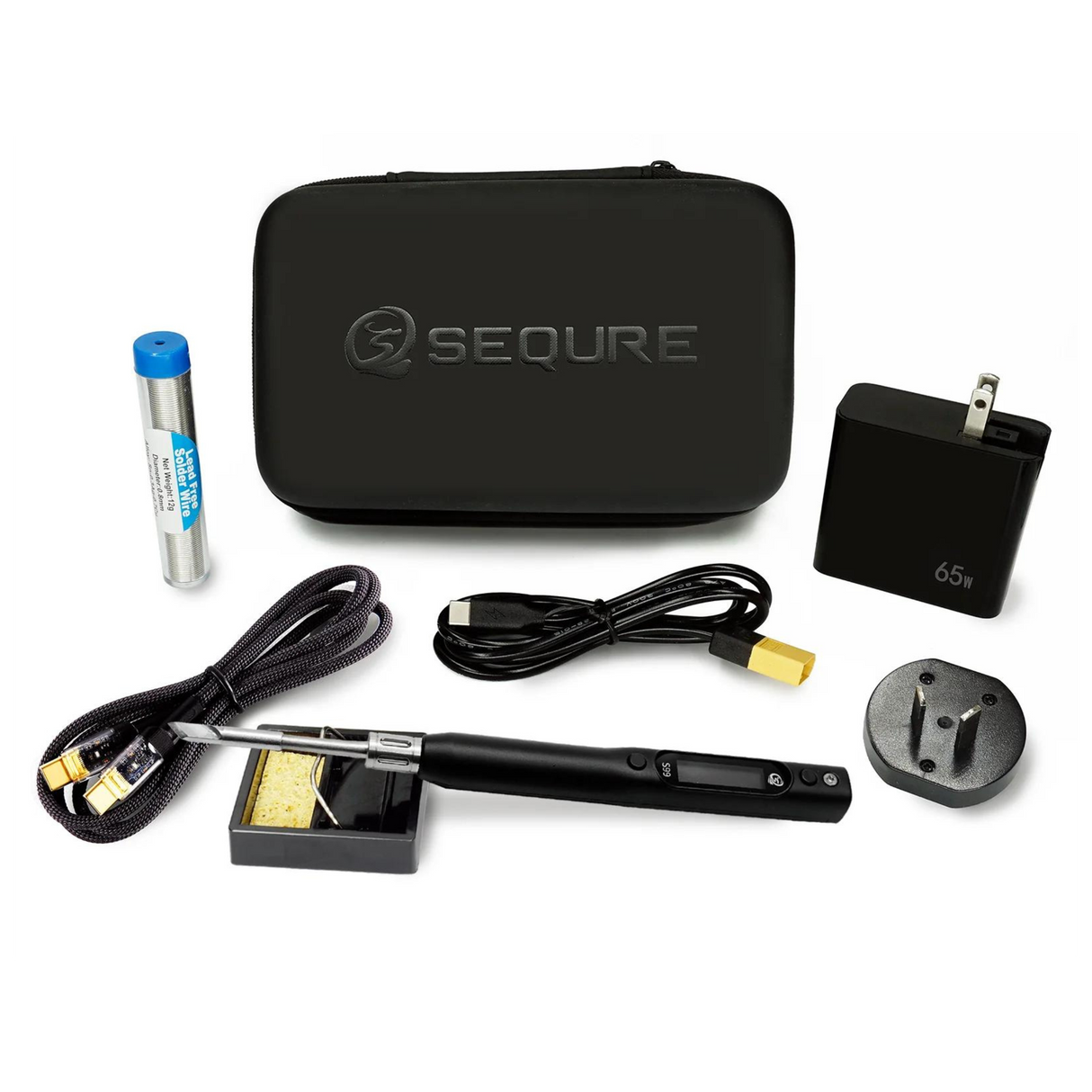 Sequre S99 Nano Soldering Iron W/K+I+B1+BC2 Solder Tips