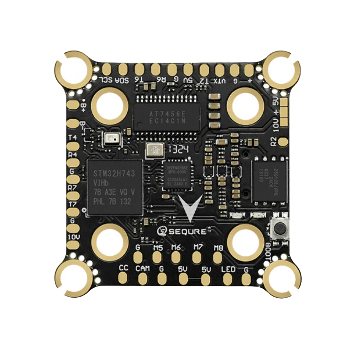 Sequre H743 MPU6000 4-8s Flight Controller