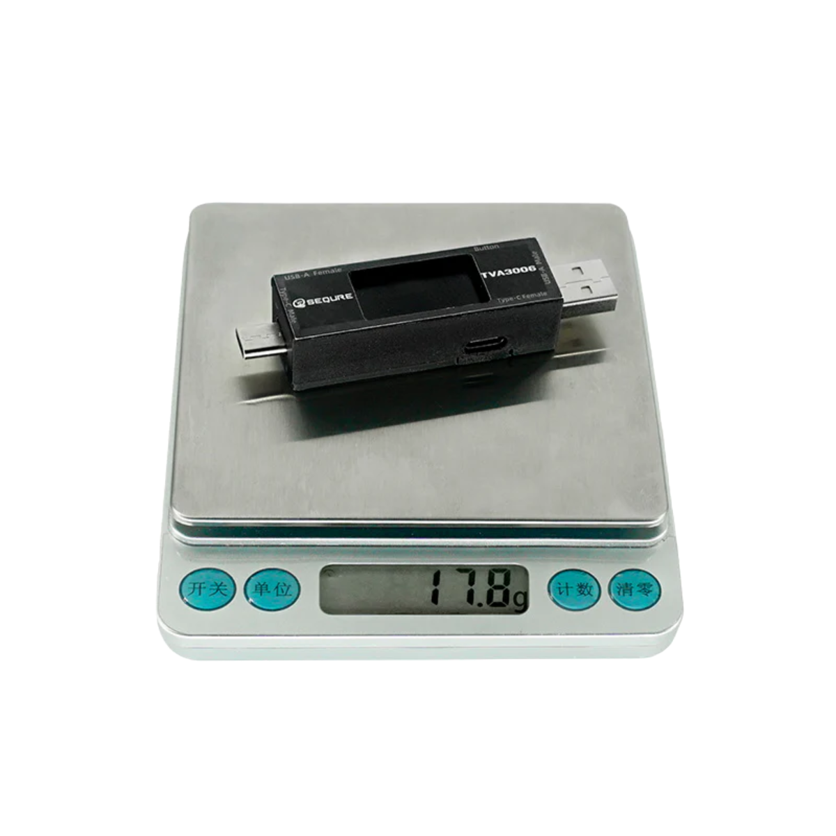 Ampèremètre USB Sequre TVA3006