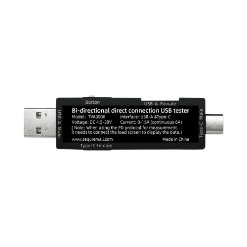 Ampèremètre USB Sequre TVA3006