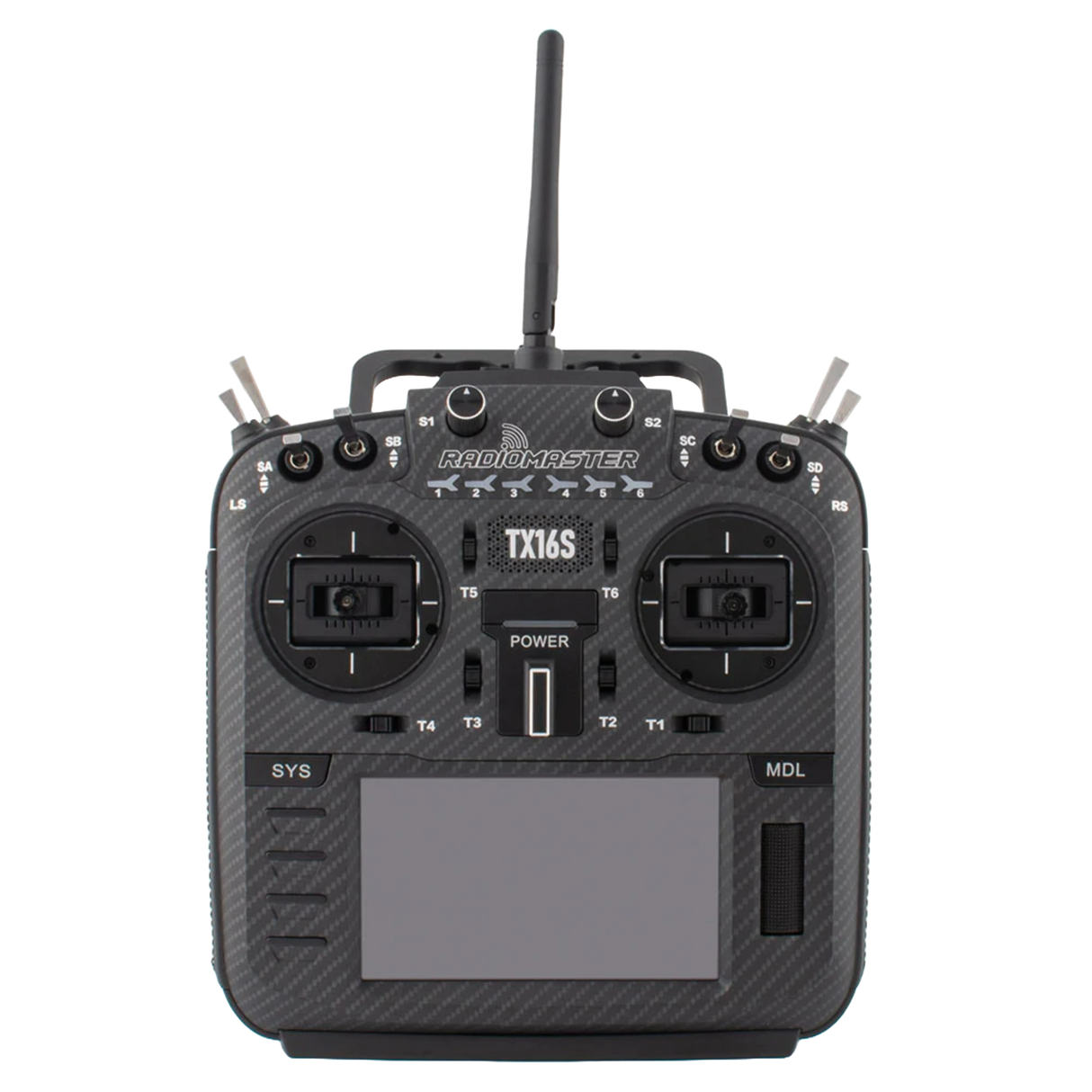 TX16S Mark II Max Radio Controller ELRS Carbon Black