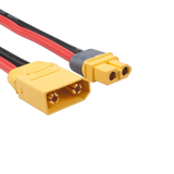 Adaptateur RJX XT90 mâle vers XT60 femelle 12AWG fil 15 cm