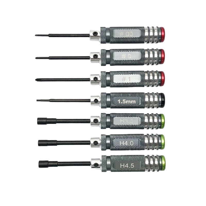 RJXHOBBY Hexagon Screw Driver Kit (7-Pieces)