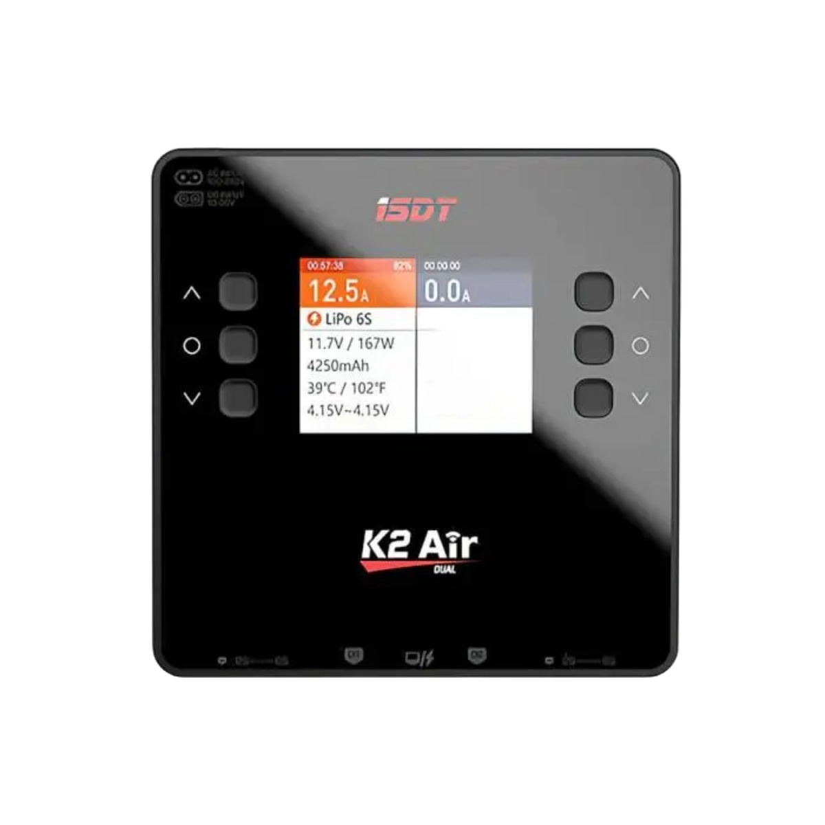 iSDT K2 Air Bluetooth 20A Dual Smart Charger/Discharger - AC 200W / DC 500W x2