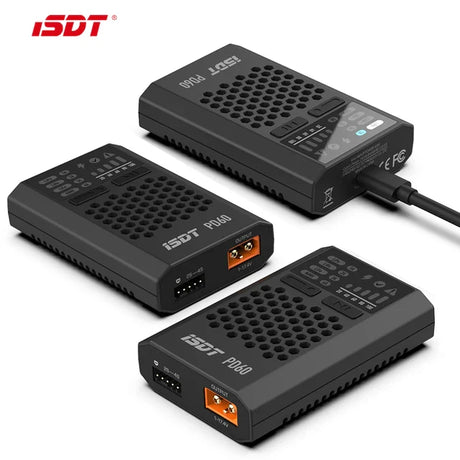 ISDT PD60S 60W 6A DC Battery Balance Charger Type-C Input (1-4s) - DroneDynamics.ca