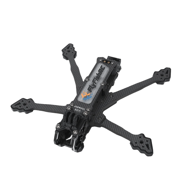 FlyFish RC Voladro Ⅱ VD5 (DC) FPV Frame Kit (Black) - DroneDynamics.ca