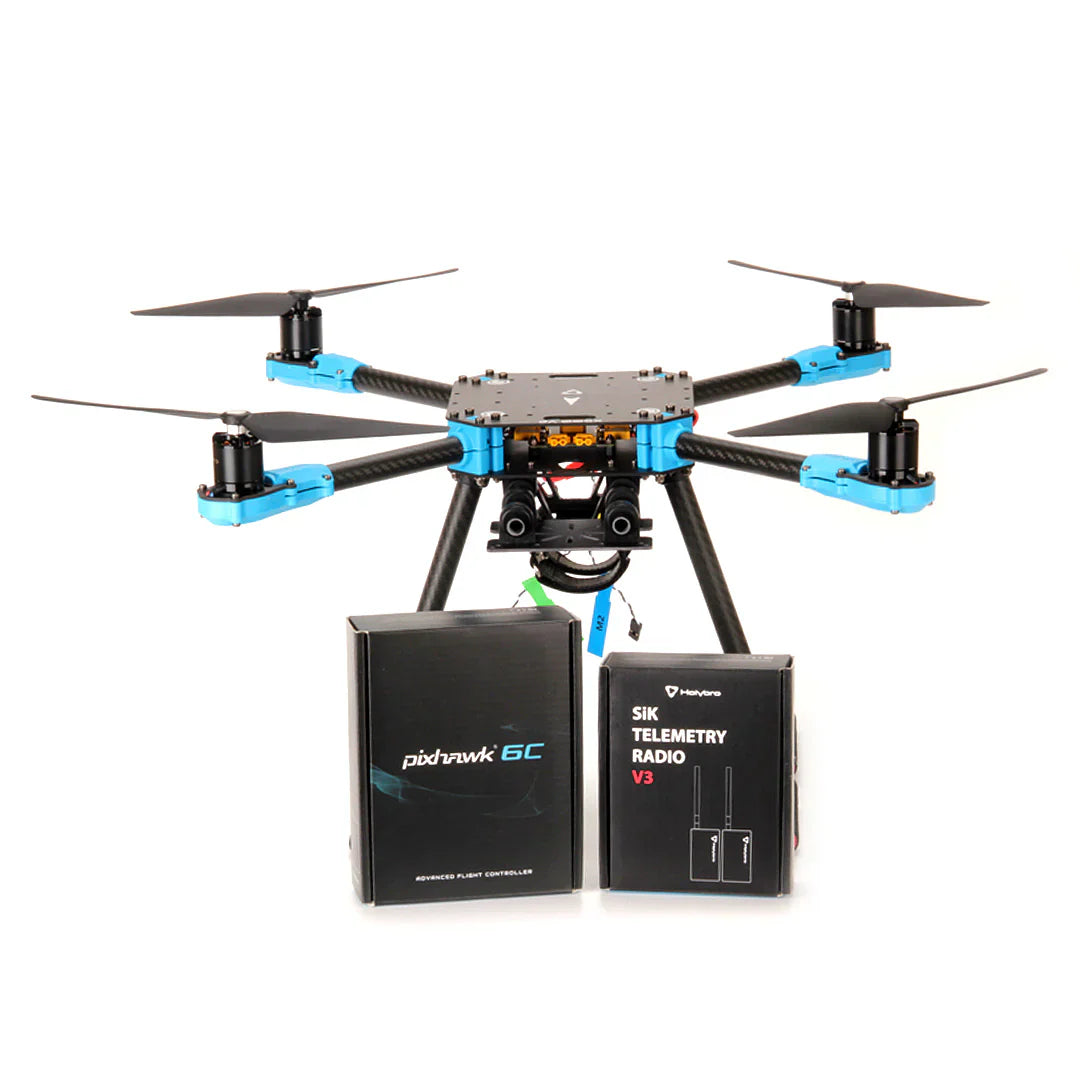 Holybro PX4 Development Kit X500 V2 (Pixhawk 6C + M10 GPS + 915MHZ Telemtry)