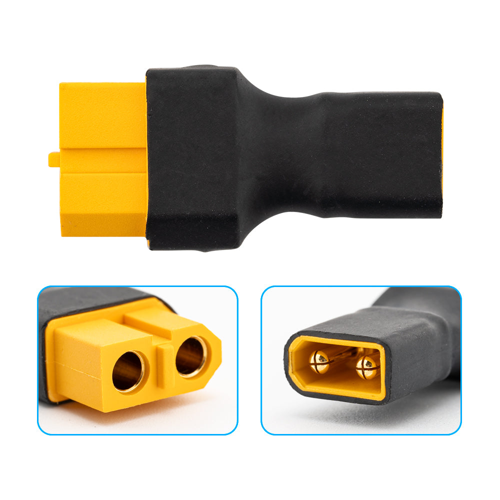 ToolkitRC XT60 Female to XT30 Male Adapter