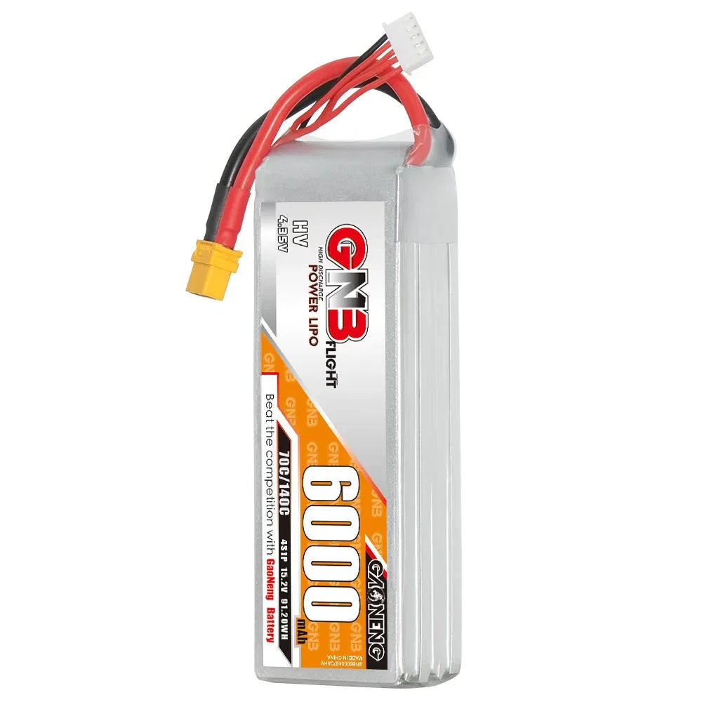 GAONENG GNB HV 4S 15.2V 6000mAh 70C LiPo Battery XT60