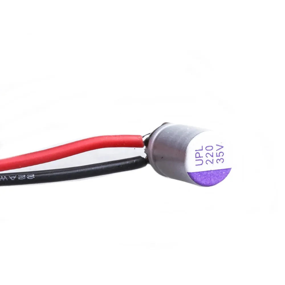 Flywoo UNICON UPL Capacitor 35V 220UF 8*12mm w/PCB (5-Pack)
