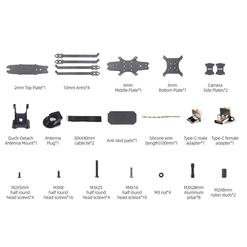 HGLRC MY15 15" Long Range Frame Kit