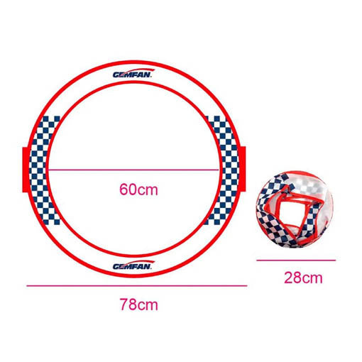 GEMFAN Race Gate Circle 78cm w/Base Stand