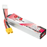 GNB LiHV 2S 7.6V 550mAh 100C XT30 LiPo Battery Long Type