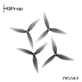 HQProp 7X5.5X3 Grey (2CW+2CCW)-Poly Carbonate