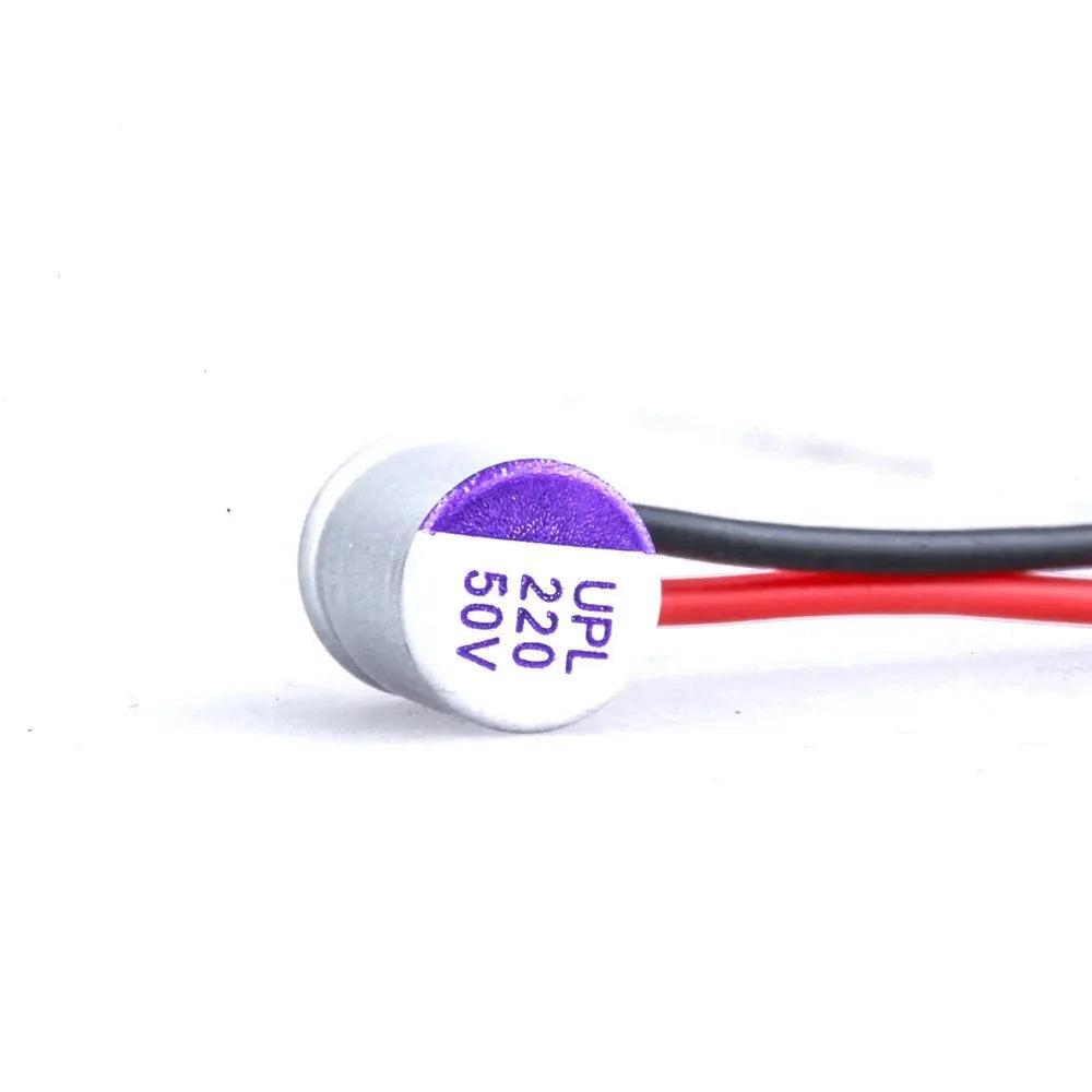 Flywoo UNICON UPL Capacitor 50V 220UF 10*12mm w/PCB (5-Pack)