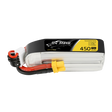 Tattu 4S 450mah 75C 14.8V Lipo Battery Pack With XT30 Plug- Long Size For H Frame - DroneDynamics.ca