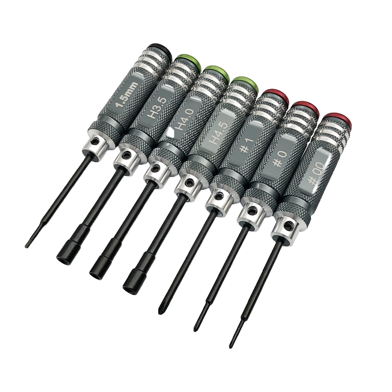 RJXHOBBY 7Pcs mini Hexagon Screw Driver - DroneDynamics.ca