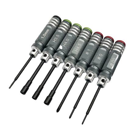 RJXHOBBY 7Pcs mini Hexagon Screw Driver - DroneDynamics.ca