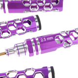 Hex Screw Driver Aluminum Alloy Hollow Tools Kit