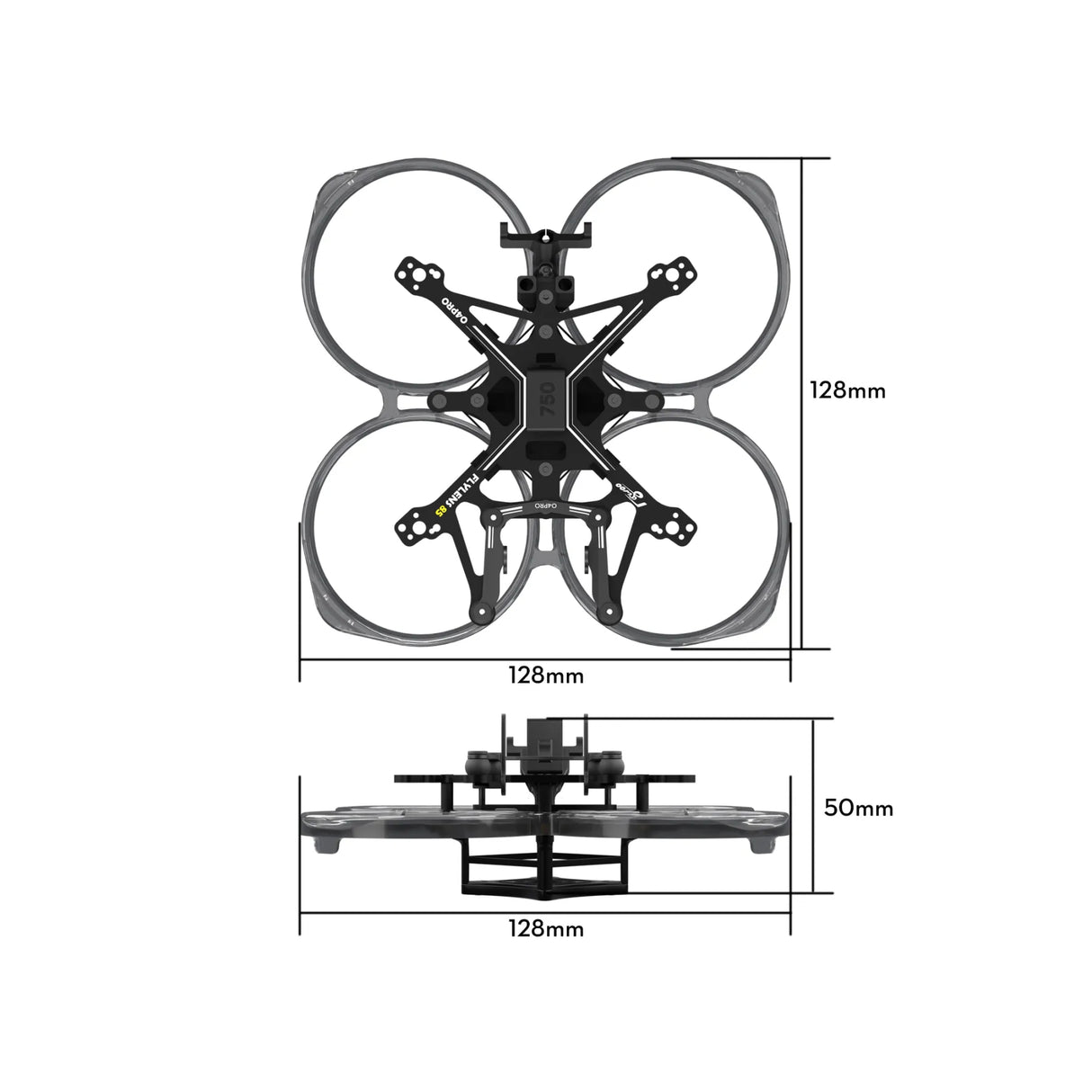 Flywoo V1.3 Flylens 85 O4 Pro Frame Kit