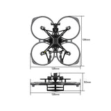 Flywoo V1.3 Flylens 85 O4 Pro Frame Kit