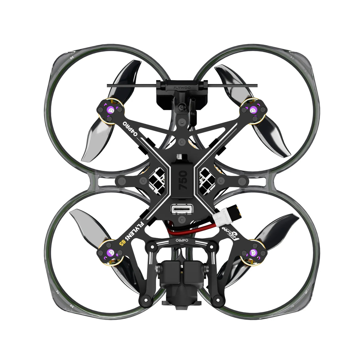 Flywoo Flylens 85 DJI O4 Wide 2S Whoop FPV Drone (W/ND Filter + ELRS 2.4G)