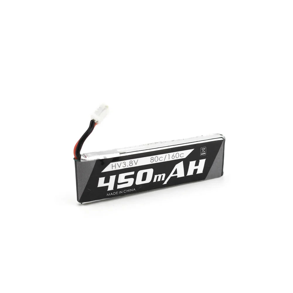 EMAX 450mah 1S 3.8V 80C-160C HV Lipo Battery