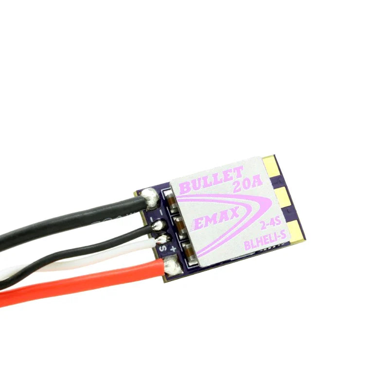 EMAX D-SHOT Bullet Series 20A 2-4S BLHELI_S ESC 3.5g