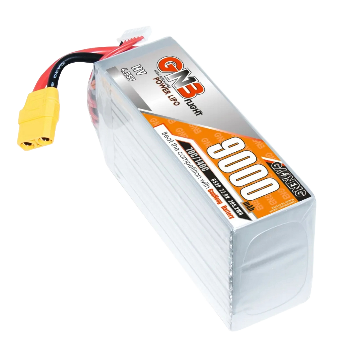 Batterie LiPo RC GNB 6S 22,8 V HV 9000 mAh 70 C XT90