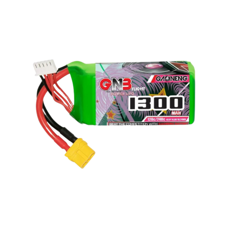 (STAY DRAFTED)GNB 1300mah 4S1P 14.8V 120C - DroneDynamics.ca