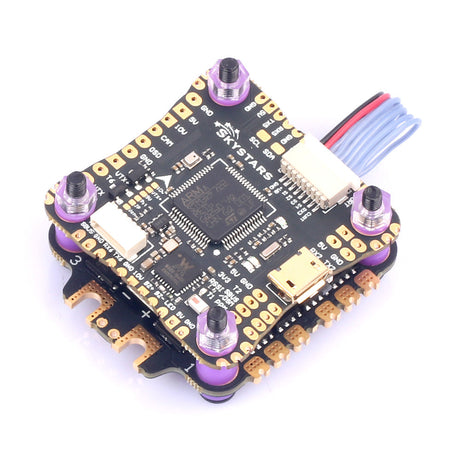 Skystars F7 WIFI+KO45 Blheli_32 Fly Stack 30x30 - DroneDynamics.ca