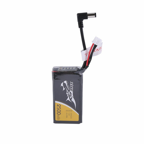 Tattu 2500mAh 2S1P Fatshark Goggles Lipo Battery Pack with DC5.5mm Plug - DroneDynamics.ca